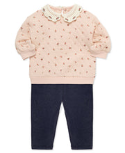 Load image into Gallery viewer, ROSE 2pc SWEATSHIRT SET
