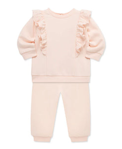 PINK SWEATSHIRT SET