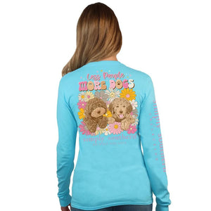 SIMPLY SOUTHERN MORE DOGS LONG SLEEVE TEE