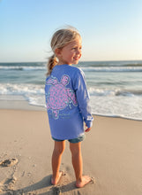 Load image into Gallery viewer, YOUTH TURTLE TRACKER TINY FLPWER TEE
