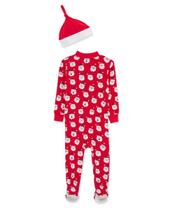 BABY SANTA FOOTIE