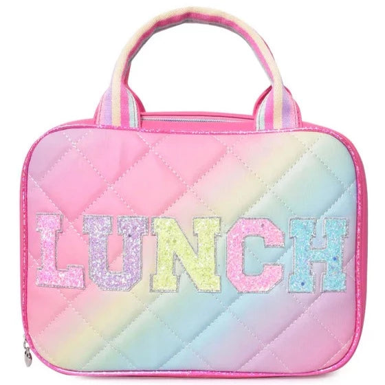 LUNCH -  OMBRE QUILTED LUNCH BAG