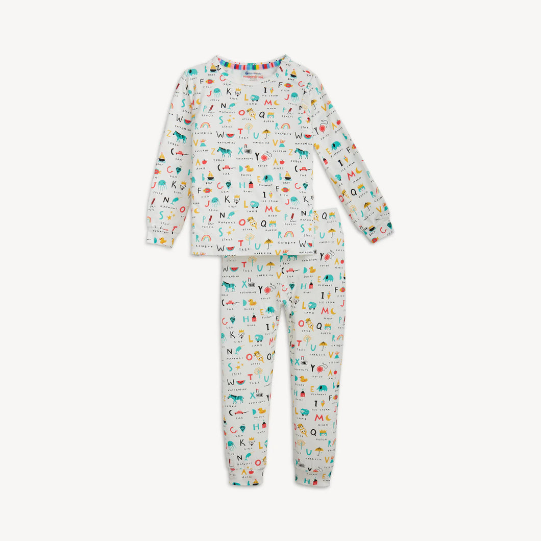 MAGNETIC ME ABC LOVE MODAL PAJAMA SET