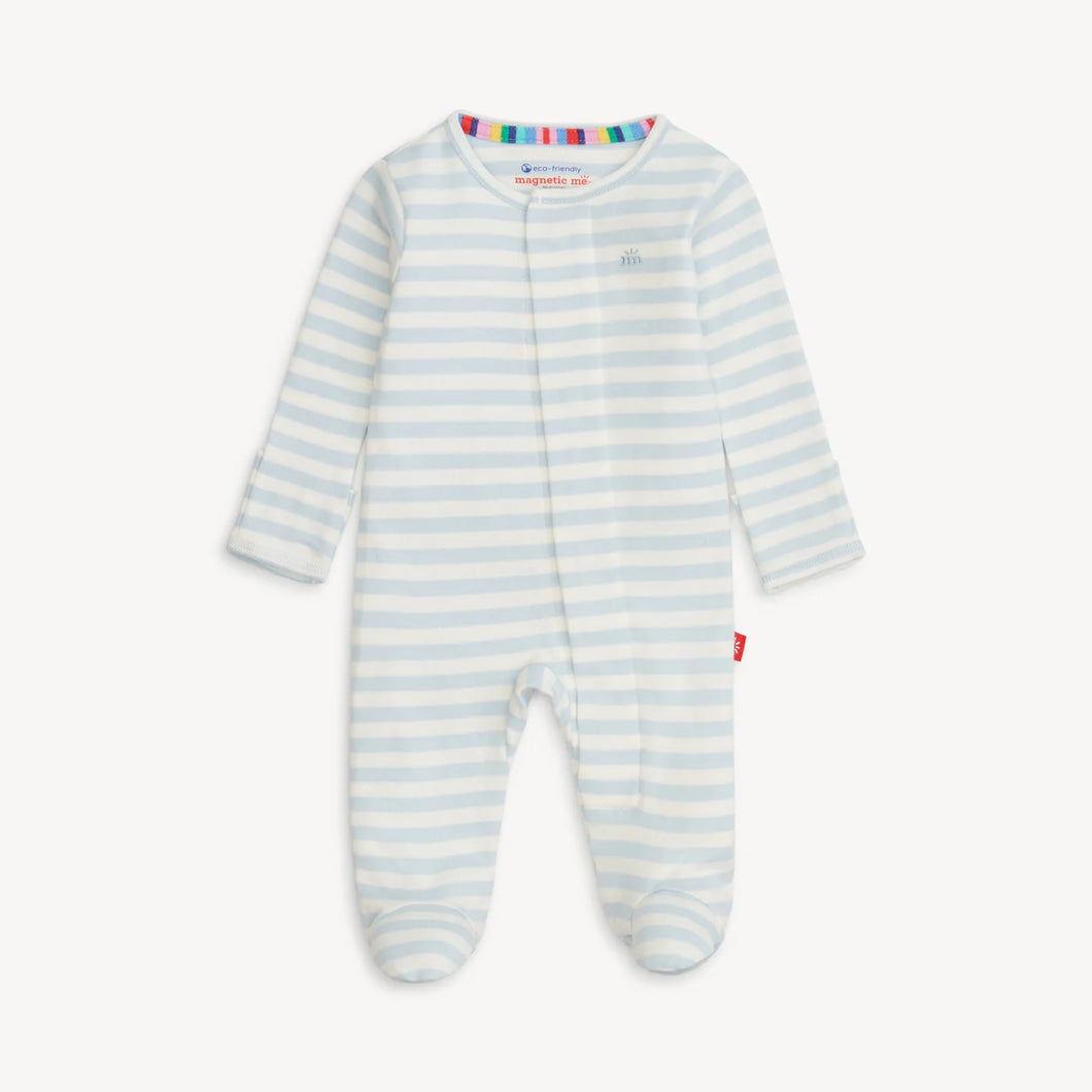 MAGNETIC FOOTIE - TAKE ME HOME BLUE STRIPE