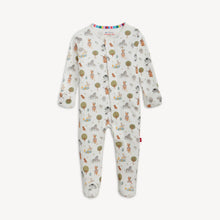 Load image into Gallery viewer, MAGNETIC FOOTIE - NEWBORN TAKE ME HOME FUNNY FARM
