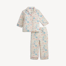 Load image into Gallery viewer, MAGNETIC ME RF L/S PAJAMA SET WITH PIPING - POODLE PAWLOR
