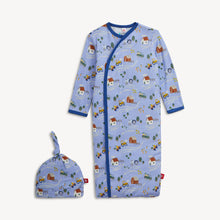 Load image into Gallery viewer, MAGNETIC ME - MODAL GOWN &amp; HAT SET-FARM TO CRADLE
