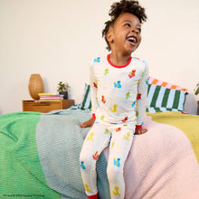 Load image into Gallery viewer, MAGNETIC ME MODAL PAJAMA SET - ELMO
