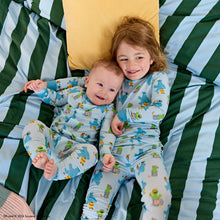 Load image into Gallery viewer, MAGNETIC ME MODAL PAJAMA SET - COOKIE MONSTER
