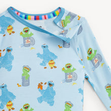 Load image into Gallery viewer, MAGNETIC ME MODAL PAJAMA SET - COOKIE MONSTER
