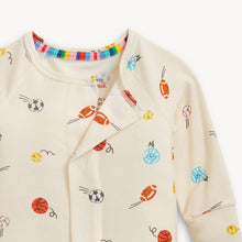 Load image into Gallery viewer, MAGNETIC ME CONVERTIBLE COVERALL-LITTLE BALLER
