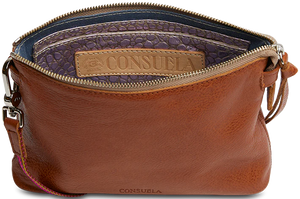 CONSUELA MIDTOWN CROSSBODY - BRANDY