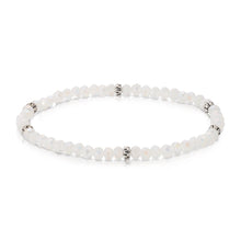 Load image into Gallery viewer, MINI CRYSTAL STRETCH BRACELET W/SILVER ACCENT
