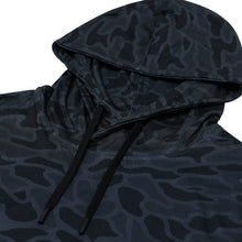 Load image into Gallery viewer, BURLEBO ADULT PERFORMANCE HOODIE - BLACK CAMO
