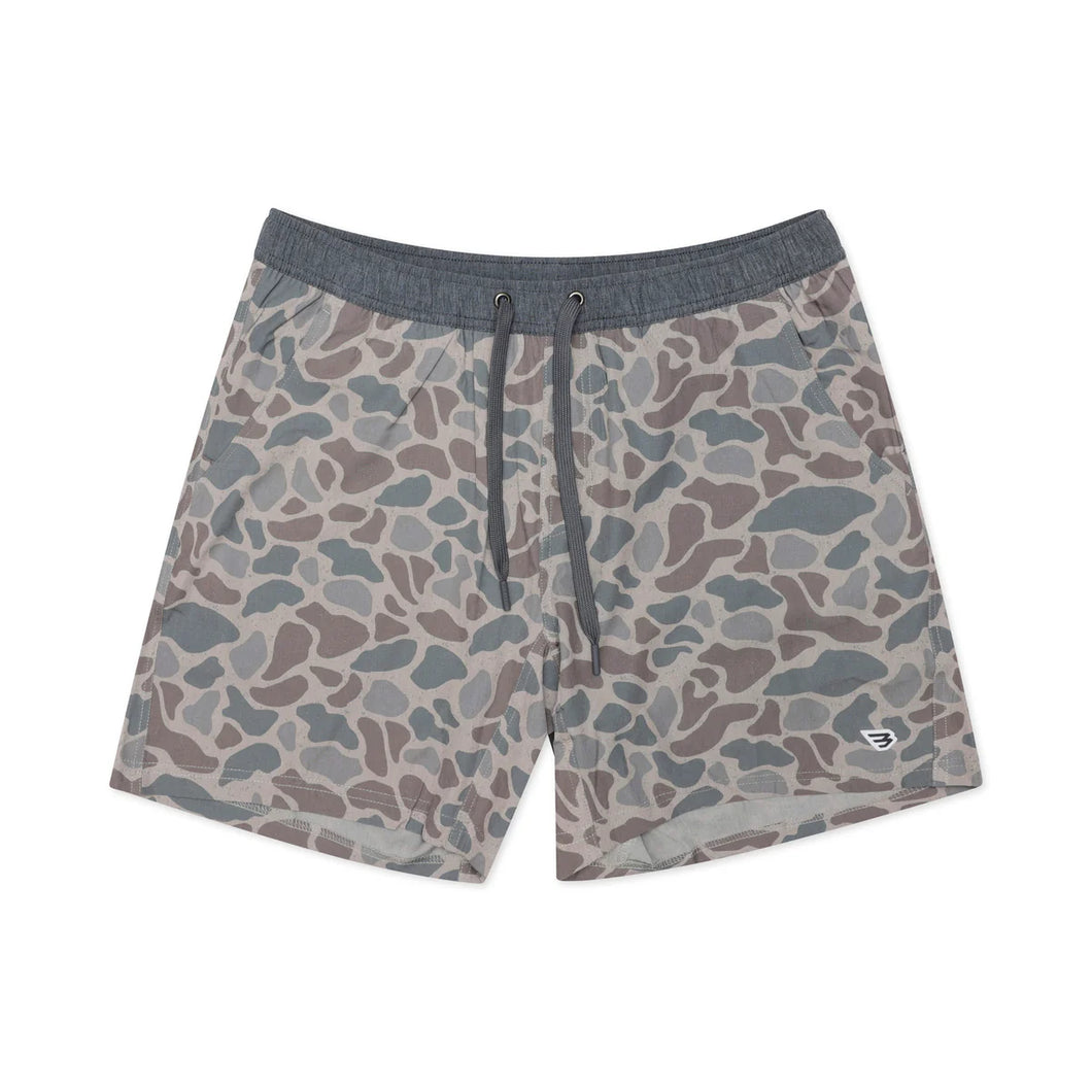 BURLEBO ATHLETIC SHORT CLASSIC DEER CAMO