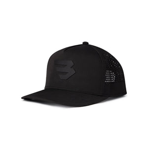 BURLEBO FLYING B LOGO CAP- BLACK