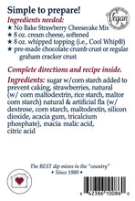 Load image into Gallery viewer, NO-BAKE STRAWBERRY CHEESECAKE MIX
