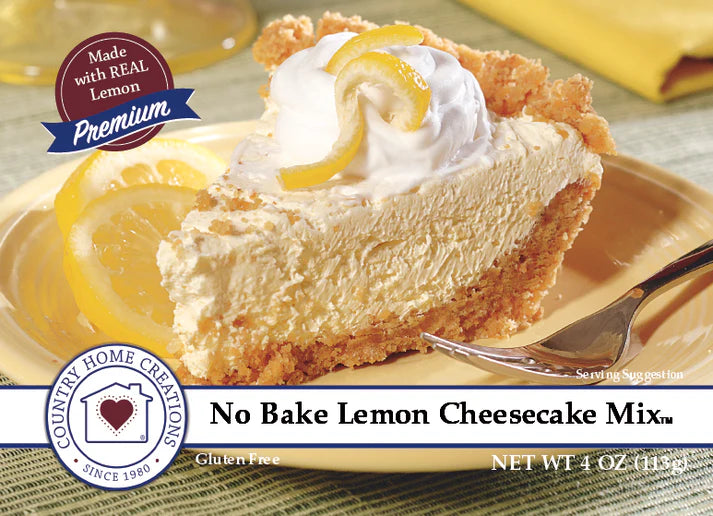 NO-BAKE LEMON CHEESECAKE MIX