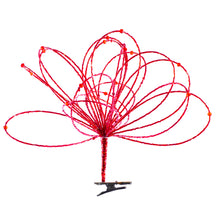 Load image into Gallery viewer, RED BEADED PICK TREE INSERT
