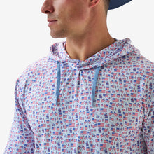 Load image into Gallery viewer, BURLEBO PERFORMANCE HOODIE - OLD GLORY
