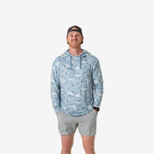Load image into Gallery viewer, BURLEBO PERFORMANCE HOODIE - SEASIDE CAMO

