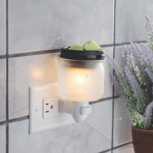 PLUGGABLE GLASS MASON JAR FRAGANCE WARMER