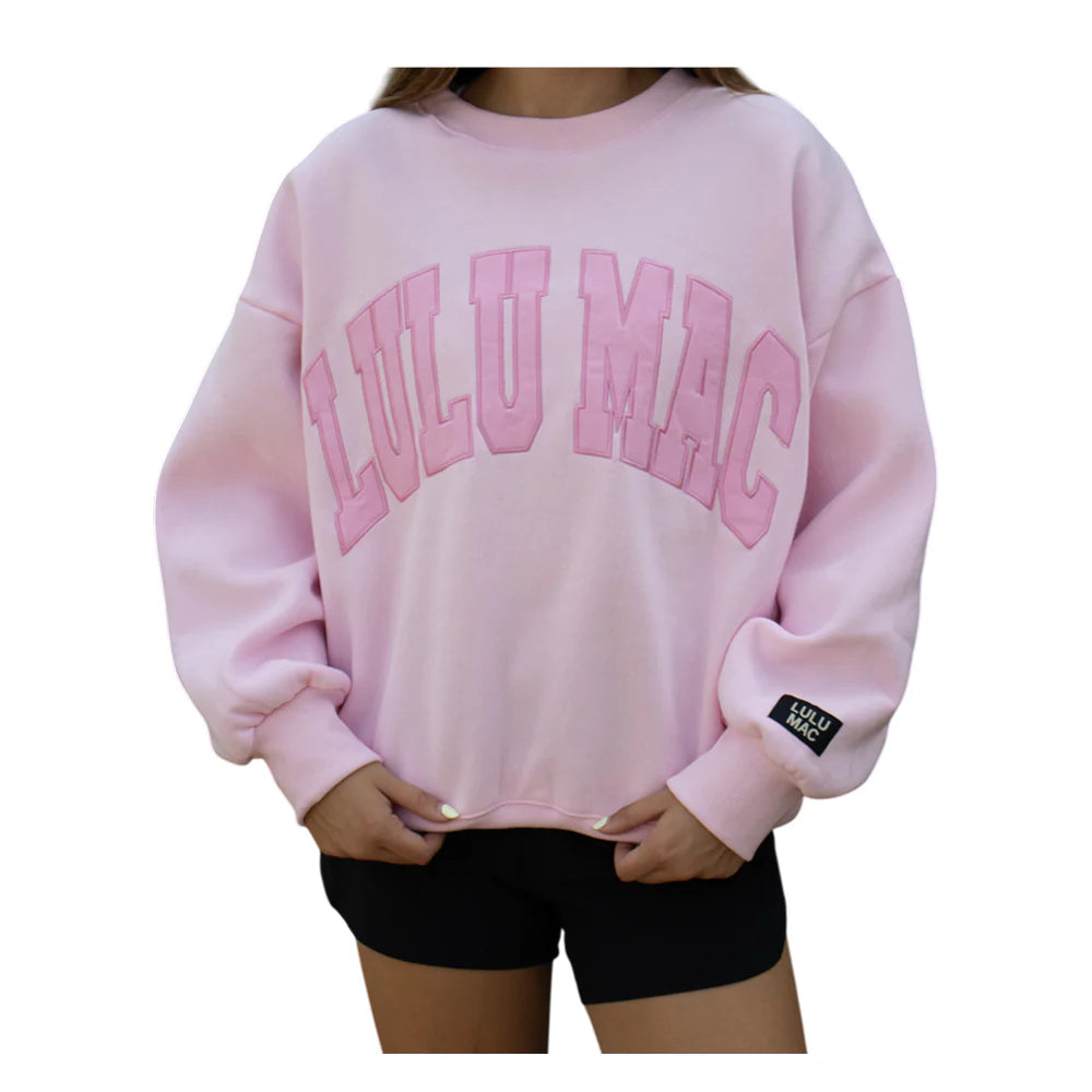LULU MAC SWEATSHIRT - PINK