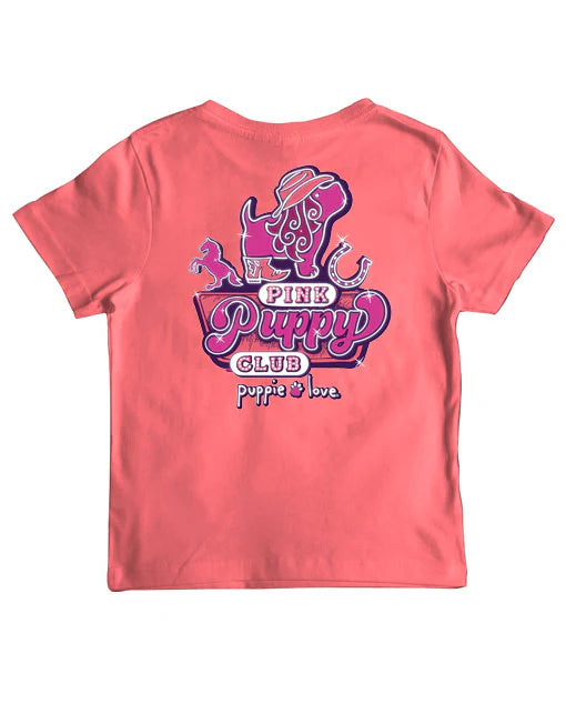 YOUTH PUPPIE LOVE PINK PUPPY CLUB