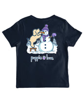Load image into Gallery viewer, YOUTH PUPPIE LOVE SNOWMAN PUP
