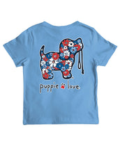 Load image into Gallery viewer, YOUTH PUPPIE LOVE USA FLOWERS PUP
