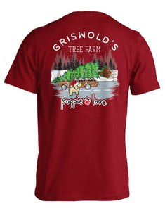 PUPPIE LOVE GRISWOLD CHRISTMAS TREE PUP