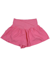 Load image into Gallery viewer, SIMPLY SOUTHERN CROSS WAISTBAND SHORTS-PINK

