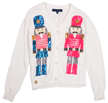 Load image into Gallery viewer, NUTCRACKER SEQUIN CARDIGAN
