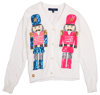 NUTCRACKER SEQUIN CARDIGAN