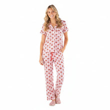 Load image into Gallery viewer, HOLIDAY MINT BOW PJ SET
