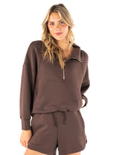 Load image into Gallery viewer, HALF ZIP COFFEE
