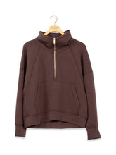 Load image into Gallery viewer, HALF ZIP COFFEE
