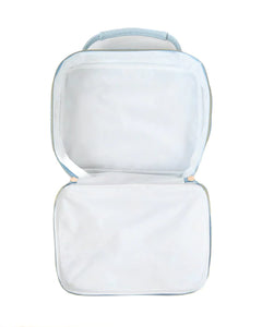 CONFETTI SKY BLUE CLEAR LUNCHBOX