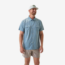 Load image into Gallery viewer, BURLEBO PERFORMANCE WESTERN SHIRT - RANCE SAGE
