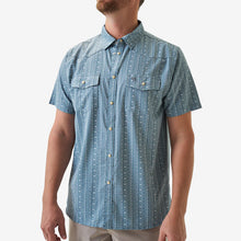 Load image into Gallery viewer, BURLEBO PERFORMANCE WESTERN SHIRT - RANCE SAGE
