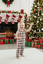 Load image into Gallery viewer, RED PLAID BOYS LONGALL
