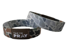 Load image into Gallery viewer, TAP TO PRAY™ WRISTBANDS - RIVER ROCK CAMO &amp; SAGE
