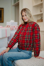 Load image into Gallery viewer, ROYAL STEWART PLAID QUILTED JACKET
