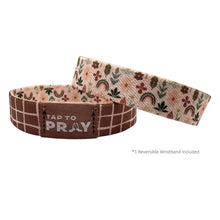 Load image into Gallery viewer, TAP TO PRAY™ WRISTBANDS - PRAIRIE &amp; PLAID
