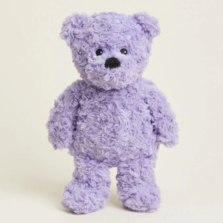 WARMIES - PURPLE CURLY BEAR