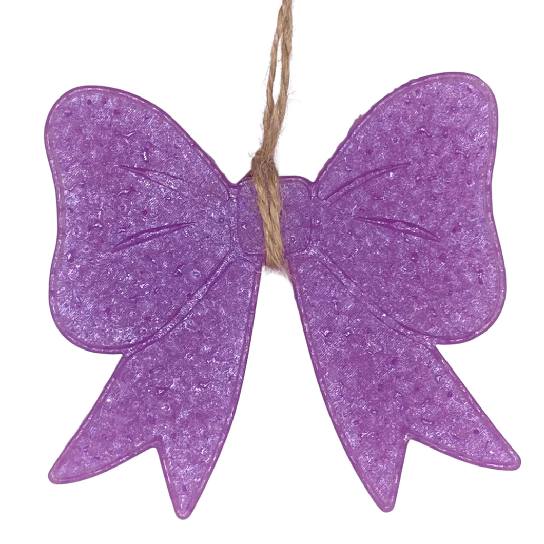 PURPLE BOW CAR FRESHIE