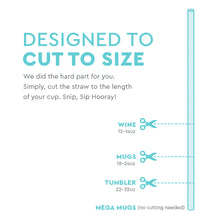 Load image into Gallery viewer, SWIG STRAW TOPPER SET - OCEAN
