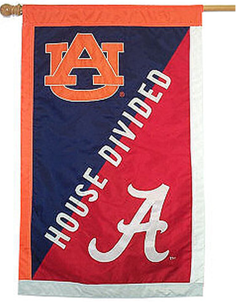 HOUSE DIVIDED APPLIQUE FLAG