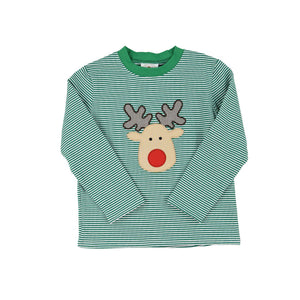 APPLIQUE REINDEER GAMES L/S TEE