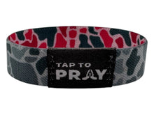 Load image into Gallery viewer, TAP TO PRAY™ WRISTBANDS - RIVER ROCK CAMO PINK &amp; ASH
